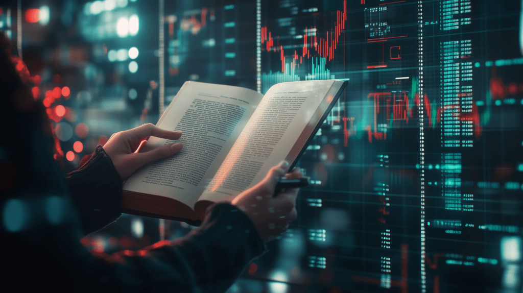 How to Create a Financial Growth Mindset 2 dsptl Cinematic Hyper realistic A person reading a book about f fb4119d0 8800 4e49 83b0 e788b7a068b7