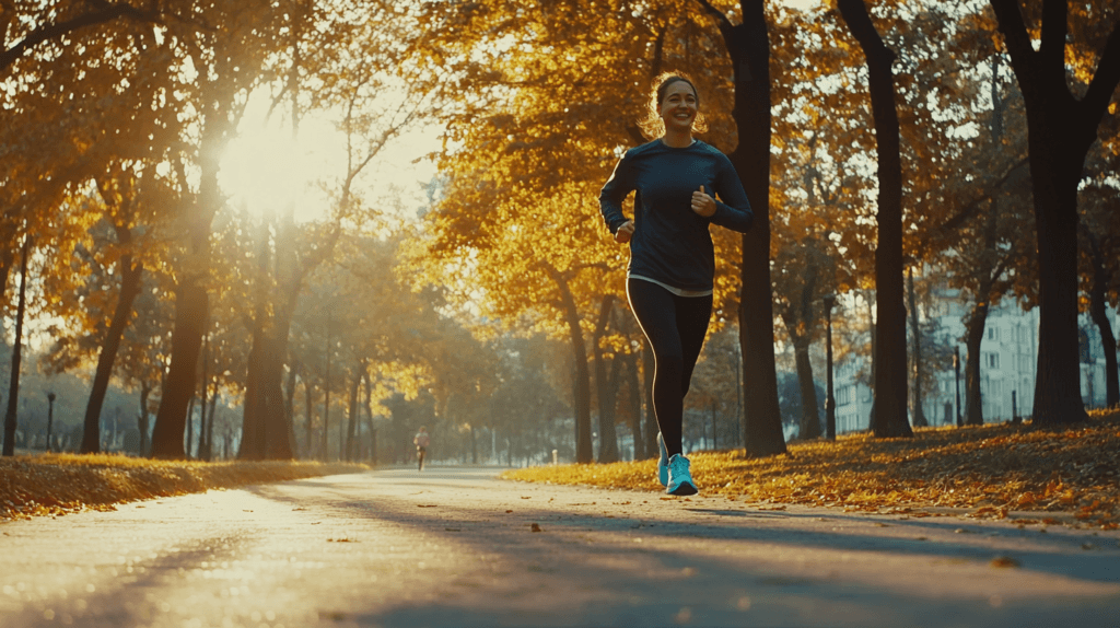 How to Build Confidence Through Lifestyle Changes 1 dsptl Cinematic Ultra Realistic A person jogging in a park smil aecaac67 24a0 48f8 ac24 9233154f7b68