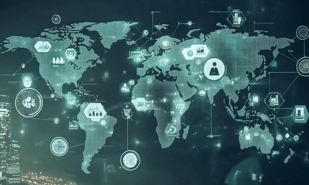 dsptl Cinematic Ultra Realistic A world map with icons represen 5b75c89d ceee 411e a0c1 4d5405b0ff7f