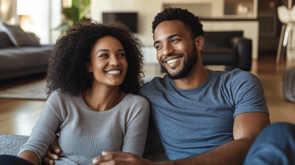 How to Improve Communication with Your Partner 4 dsptl Cinematic photo realistic A couple sitting comfortably on e5c3f0b8 3591 49f7 bd85 200af0d2ed97