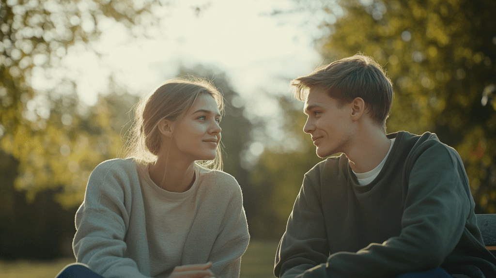 How to Improve Communication with Your Partner 3 dsptl Cinematic photo realistic A couple sitting outdoors takin 40794403 d4e2 4257 99b7 6c70a6df6016