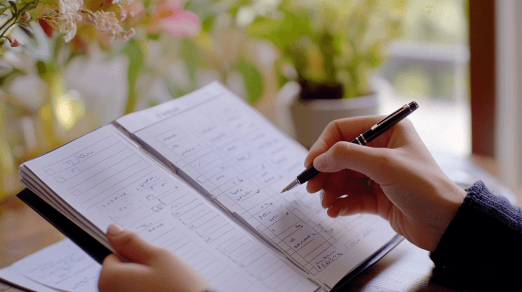 The Power of Prioritization: How to Focus on What Matters Most 2 dsptl Cinematic photo realistic A person holding a pen and plan 08ffd16c d9e3 4aee 9bca 60a569cfe4ce