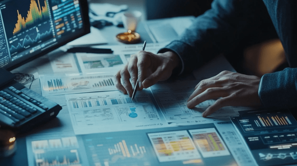 Is a Recession Looming? Analyzing the US Economic Outlook and What it Means for Your Wallet 4 dsptl Cinematic photo realistic A person organizing a personal 8661e265 52a8 456c af2e 5faf422cbf60