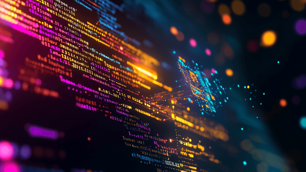 How Generative AI Tools Are Disrupting Creativity and Software Development 2 dsptl Cinematic photo realistic Lines of code transforming into f1a2bb2b 6111 4213 931a ccb45504125e