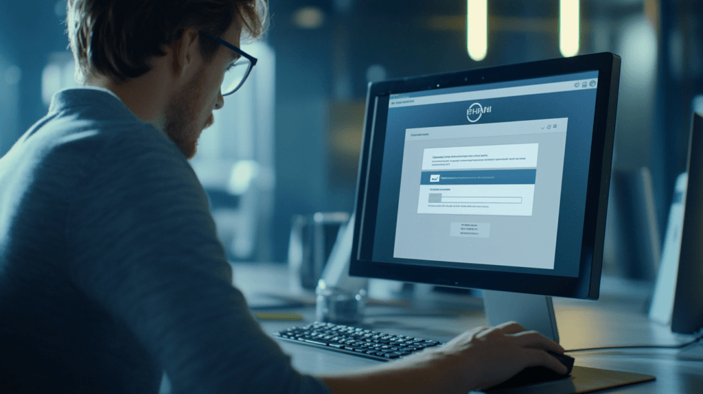 How Hackers Are Bypassing Two-Factor Authentication: Security Tips 2 dsptl Hyper realistic A person sitting at a computer with a phi 3d5d88b9 133c 4eef 907c 189018406fc8