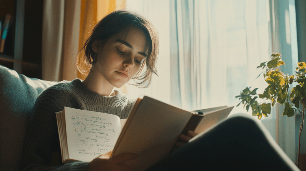 New Year, New You: Setting Achievable Goals and Resolutions for 2025 1 dsptl Hyper realistic A person sitting comfortably with a refle 4570474a 5b6b 4504 ab56 baa1dca55d06