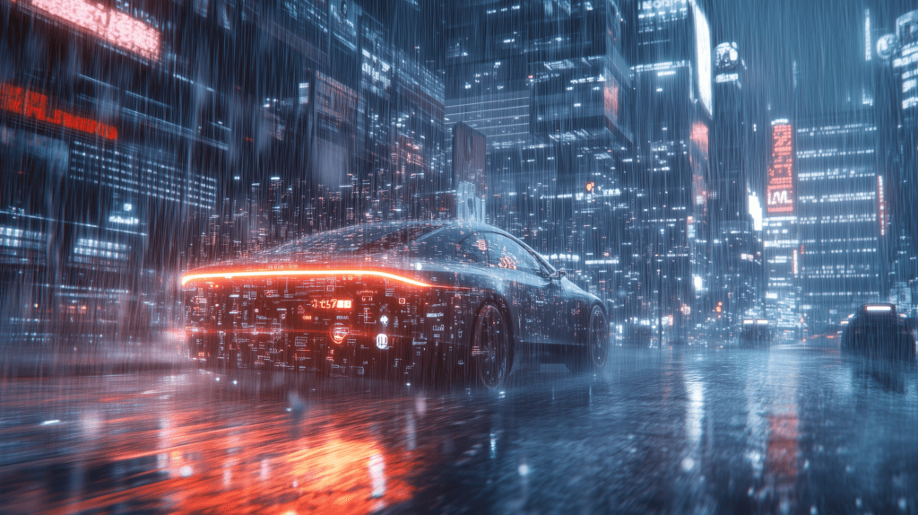 The Road Ahead for Autonomous Cars: Are We Ready for Self-Driving Vehicles? 1 dsptl Photo Realistic detailed A self driving car navigating th 842a99fd 356a 433f 9f1f 3ca164a266ce