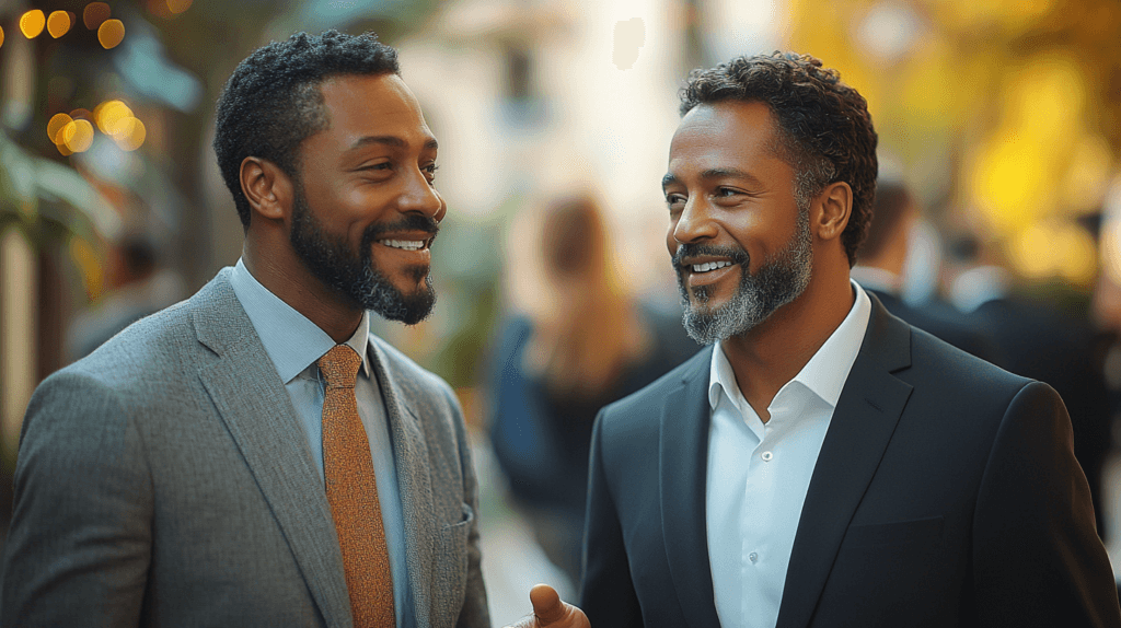 The Importance of Mentorship in Career Advancement and Personal Development 3 dsptl Ultra Realistic A mentor introducing a mentee to professi a04b2037 a456 4ae6 8725 f80a867a624f